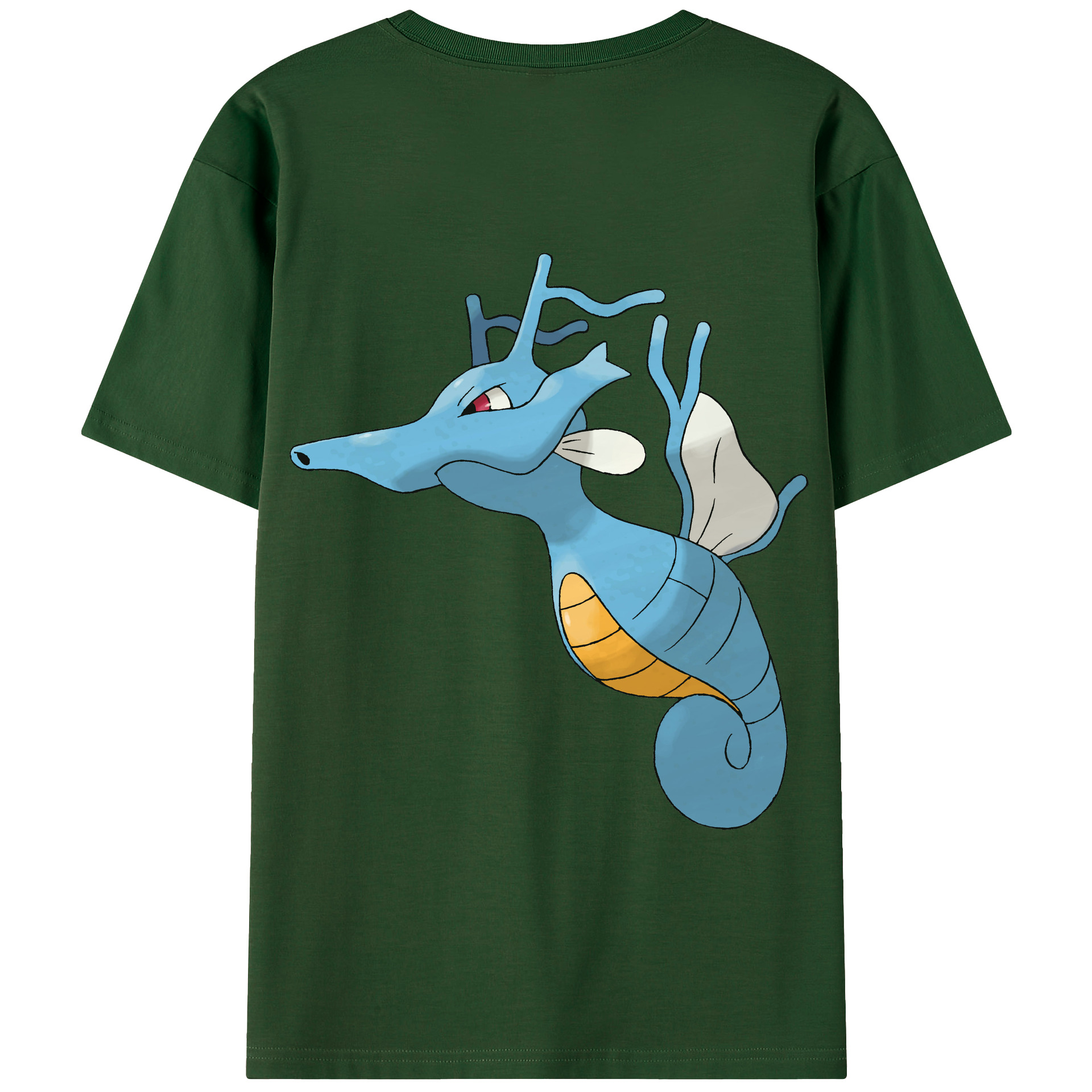 （画像用） ポケットモンスター Pokémon 綿100％半袖Tシャツ（背面プリント）